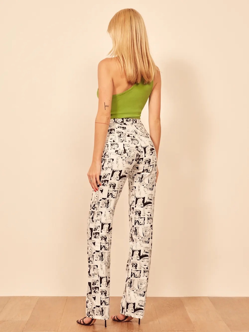 Reformation Newsprint High Rise Straight Long Jeans - EUC - Picture 4 of 11